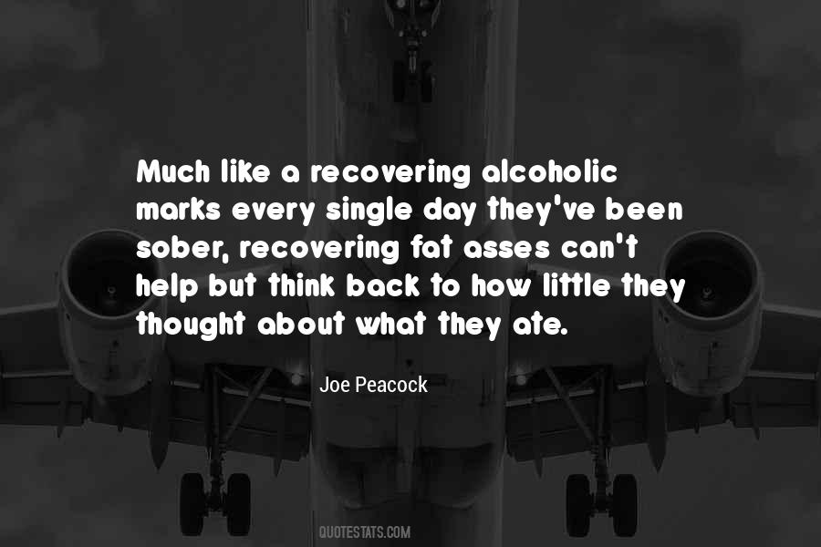 Recovering Alcoholic Quotes #691173