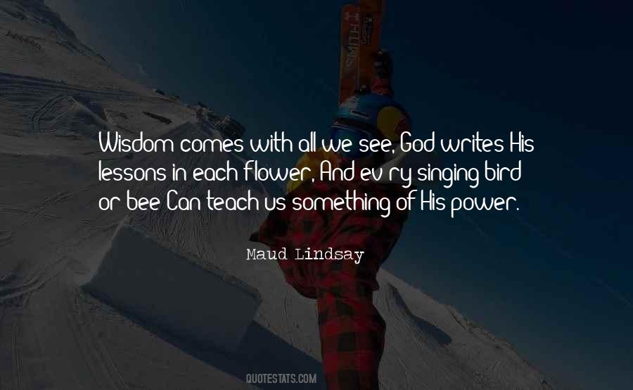 Quotes About Bee And Flower #1062180