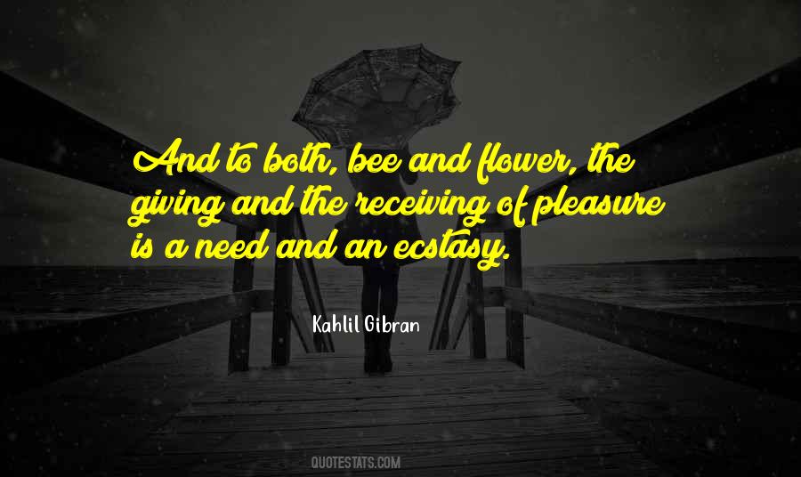 Quotes About Bee And Flower #1191883