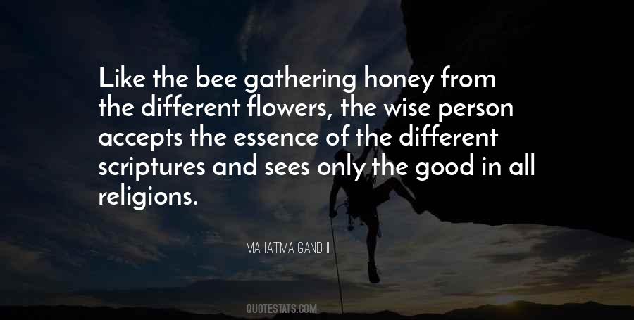 Quotes About Bee And Flower #457294