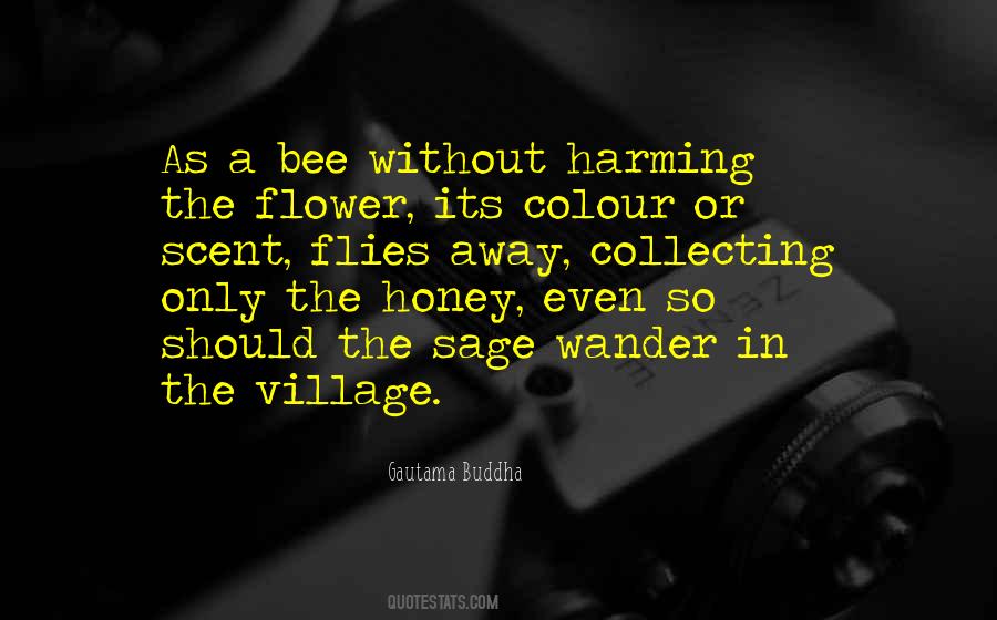 Quotes About Bee And Flower #726965