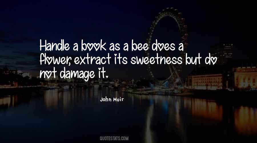 Quotes About Bee And Flower #950910