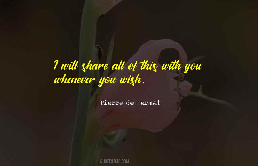 Quotes About Pierre De Fermat #770422