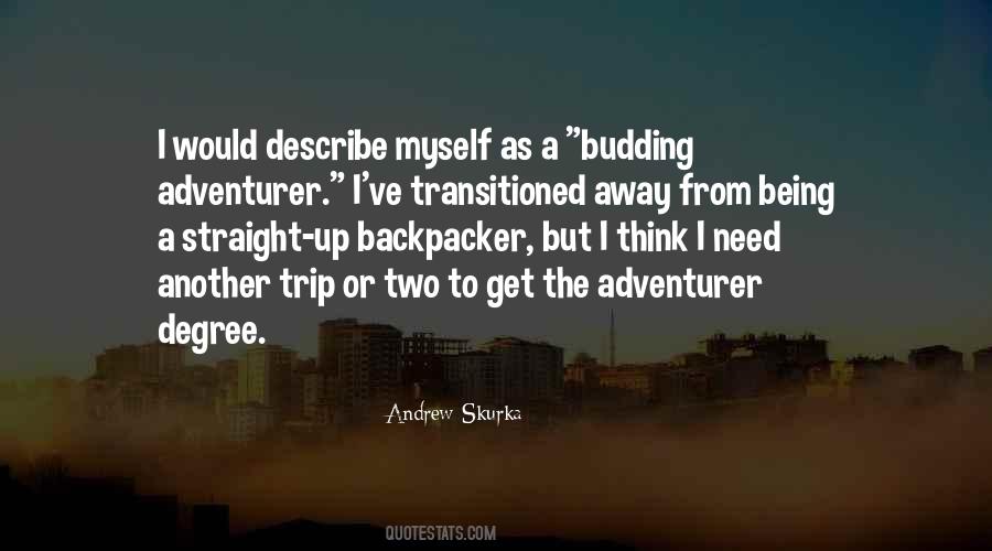 Quotes About Adventurer #1173448