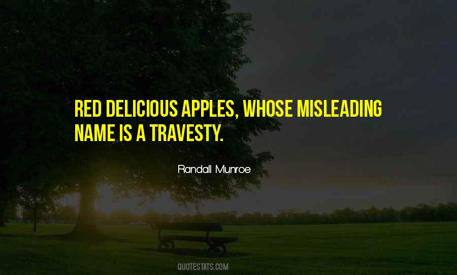 Red Apples Quotes #1202320