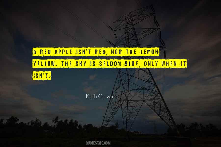 Red Apples Quotes #1453430