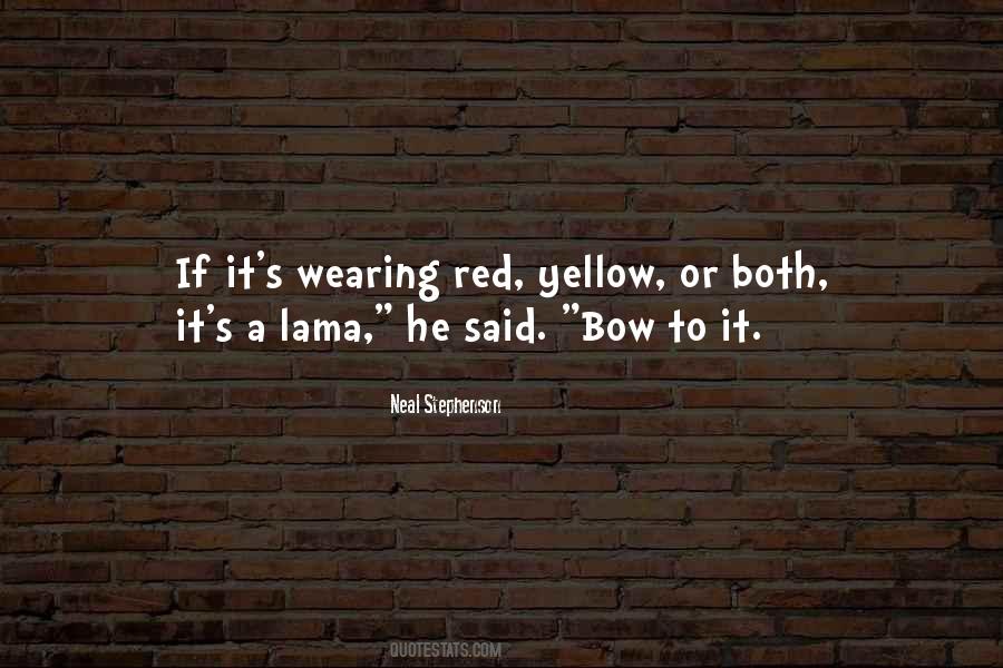 Red Bow Quotes #1530758