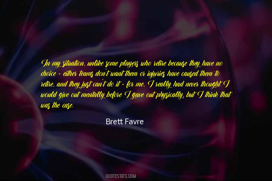 Quotes About Brett Favre #291771