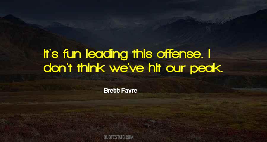Quotes About Brett Favre #56617