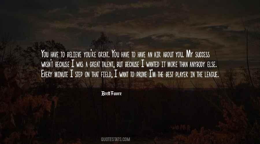 Quotes About Brett Favre #887714