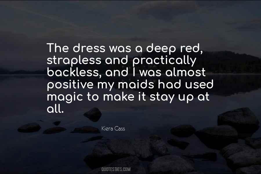 Red Dress Quotes #1147831