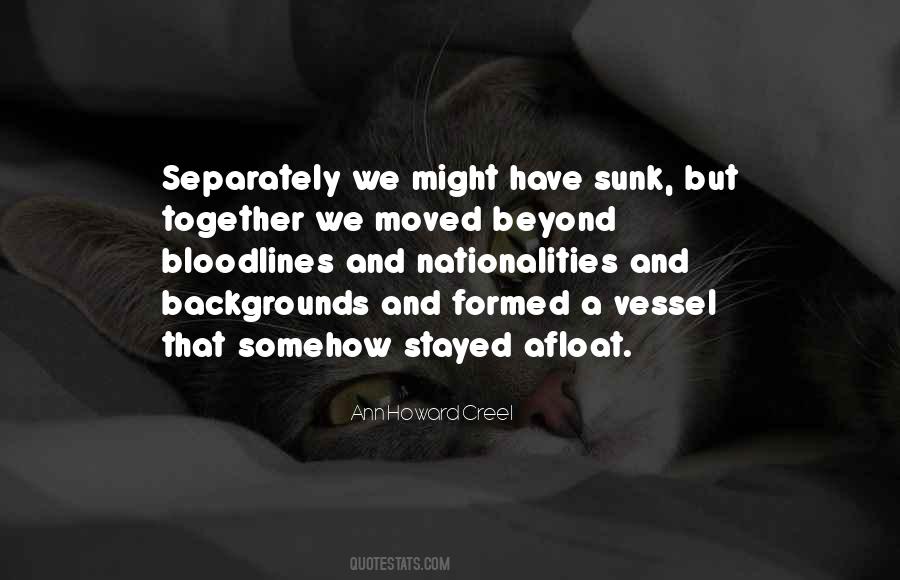Quotes About Afloat #863869