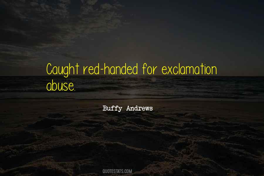 Red Handed Quotes #142892