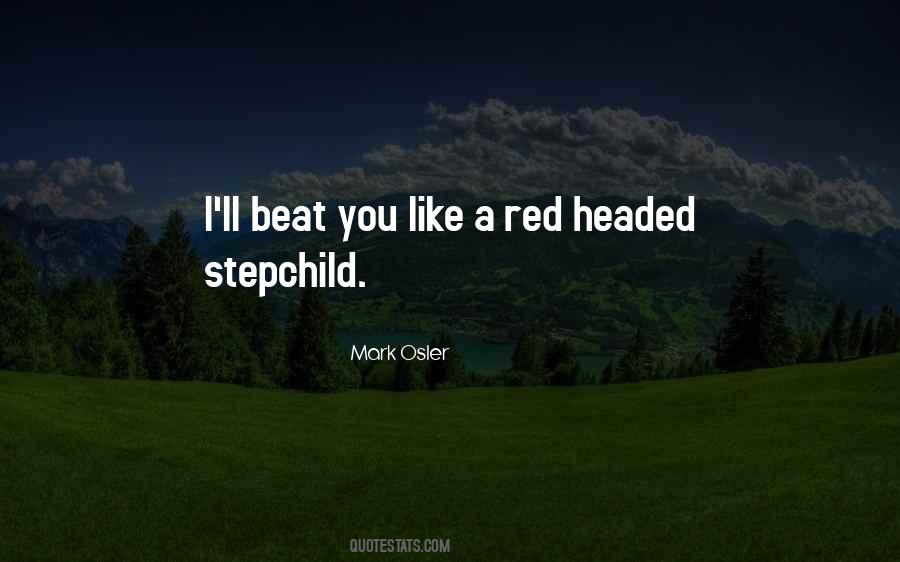 Red Headed Quotes #94151