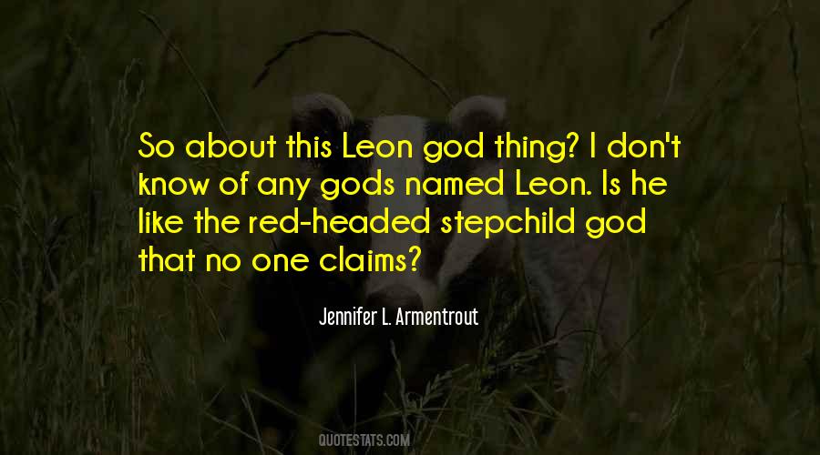 Red Headed Stepchild Quotes #1490197