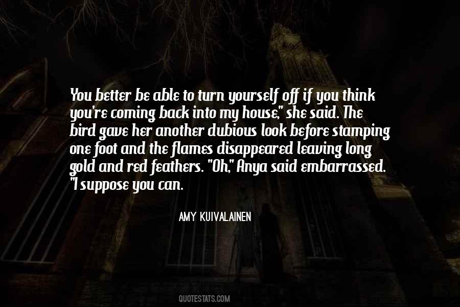 Red House Quotes #982537
