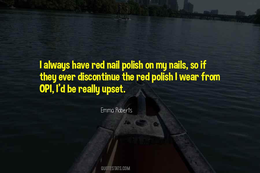 Red Nail Quotes #551445