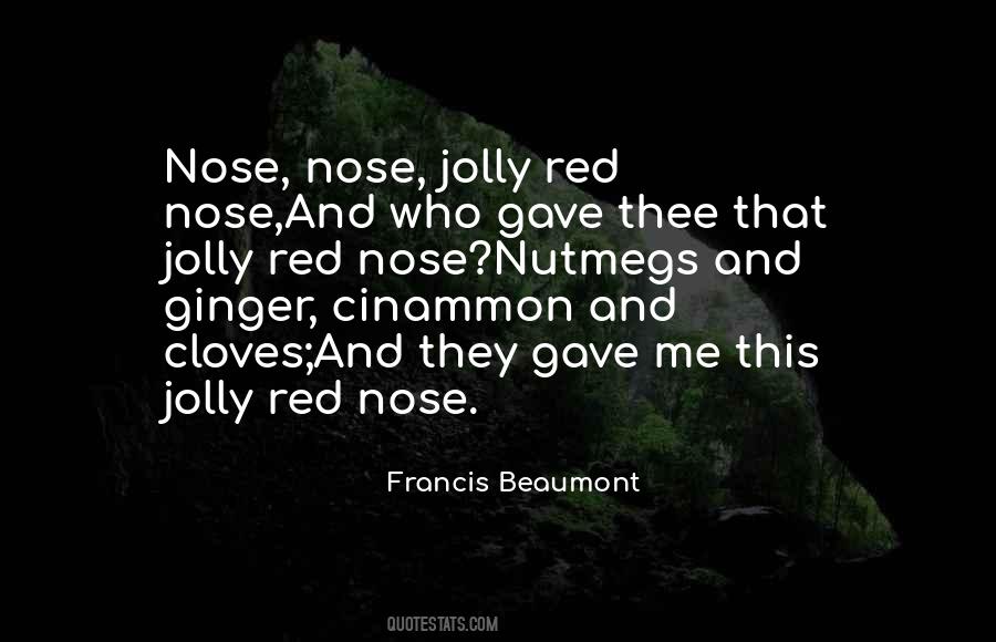 Red Nose Quotes #672817