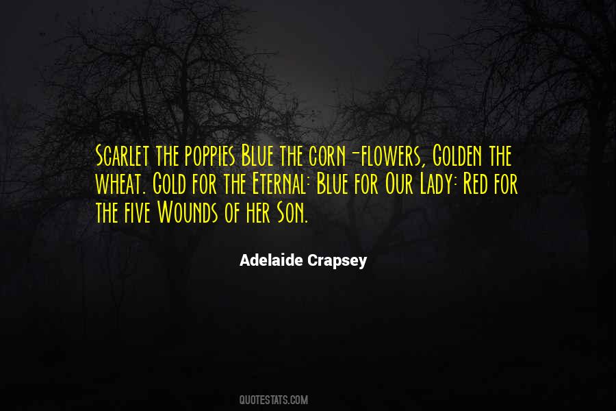 Red Poppies Quotes #989629