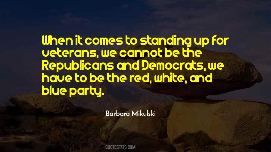 Red White Blue Quotes #1393792