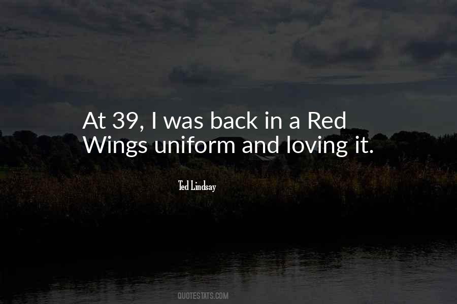 Red Wings Quotes #87165