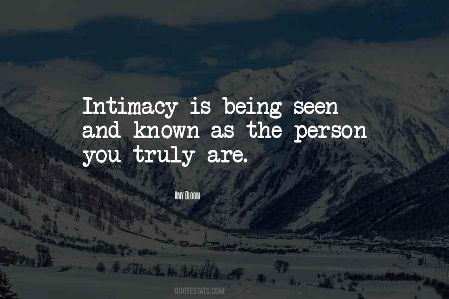 Quotes About Being Seen #1271615