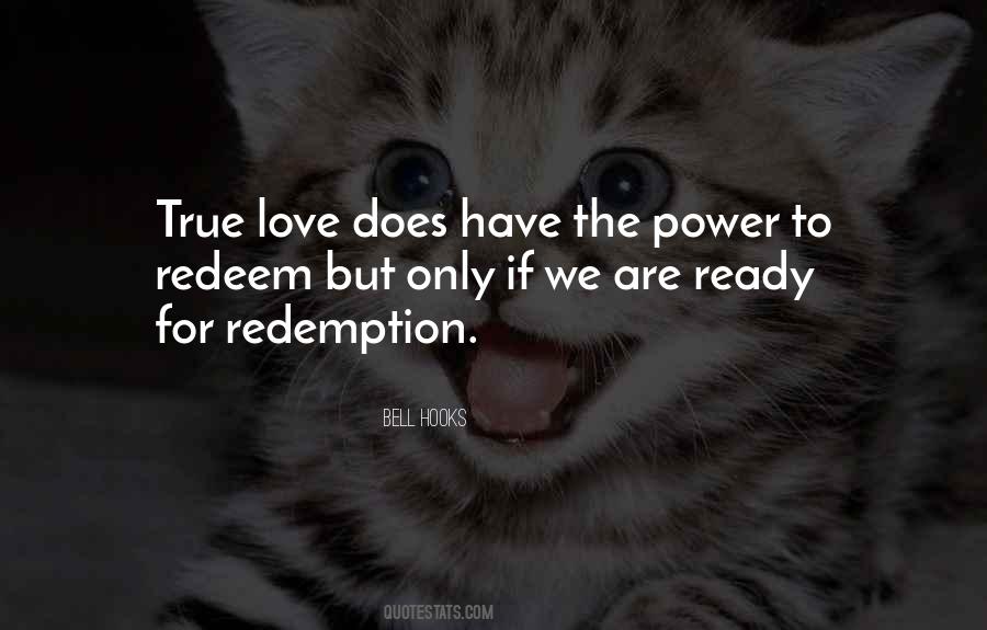 Redemption Love Quotes #1479890