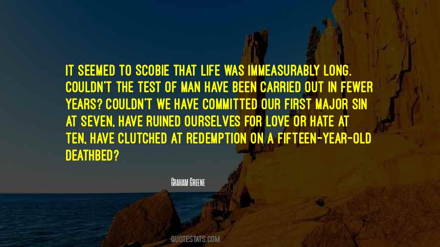Redemption Love Quotes #1830035
