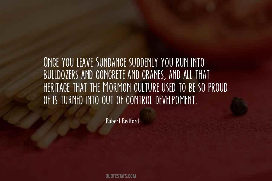 Redford Quotes #167760