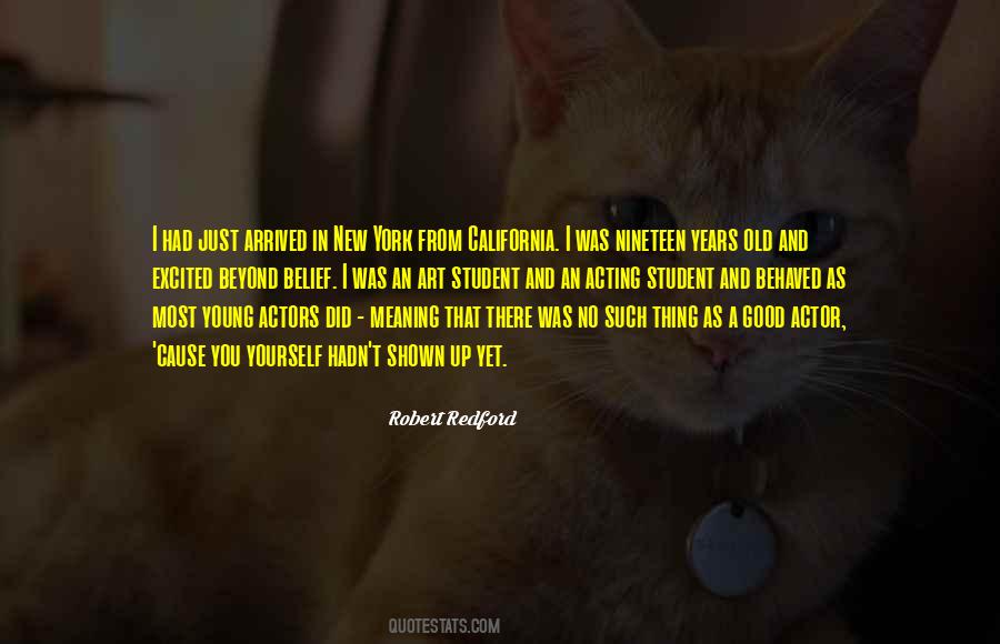 Redford Quotes #234901