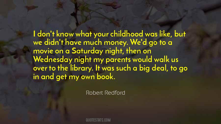 Redford Quotes #378239
