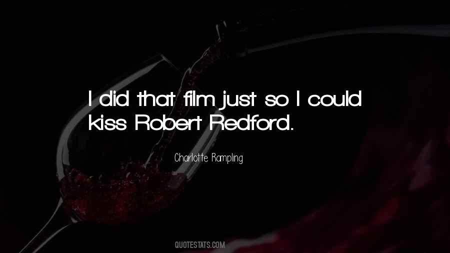 Redford Quotes #887634