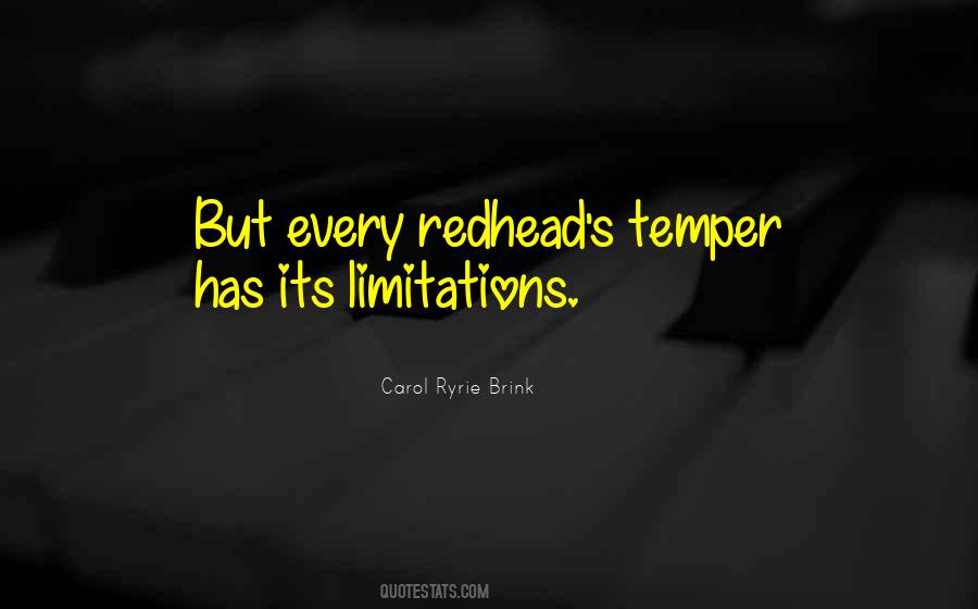 Redhead Quotes #1331375