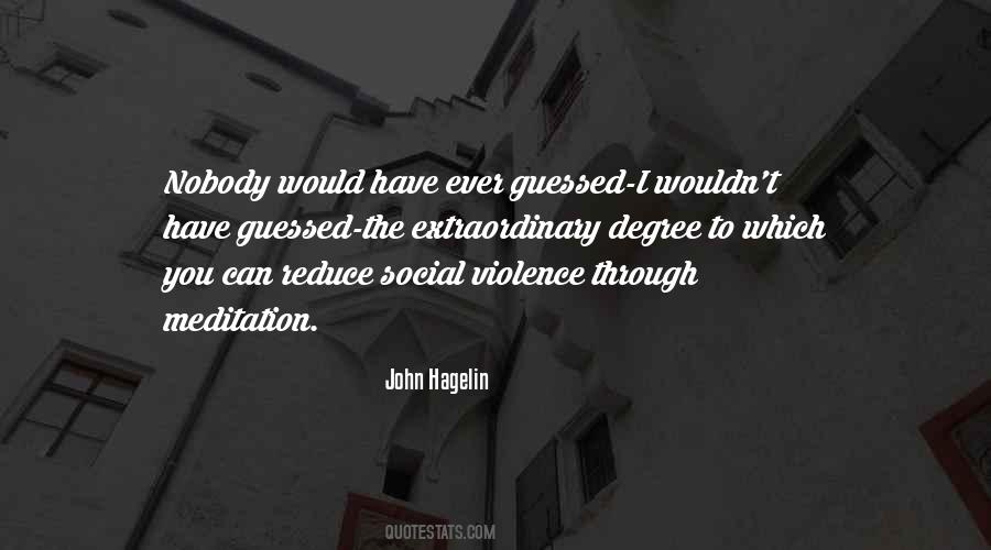 Reduce Violence Quotes #1081114