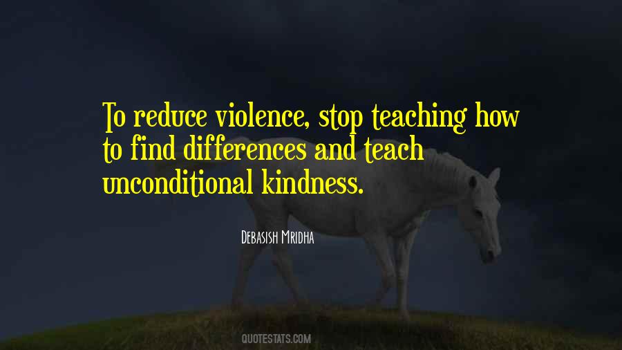 Reduce Violence Quotes #165791