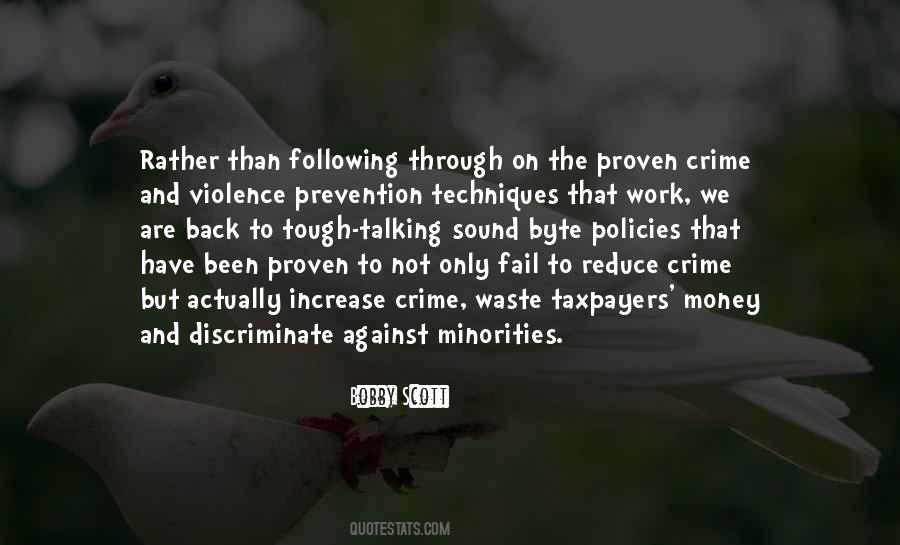 Reduce Violence Quotes #1733148