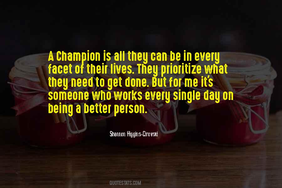 Quotes About Being Better Person #1075725