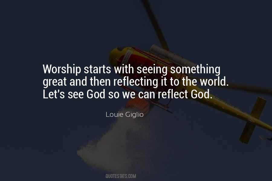 Reflect God Quotes #732277