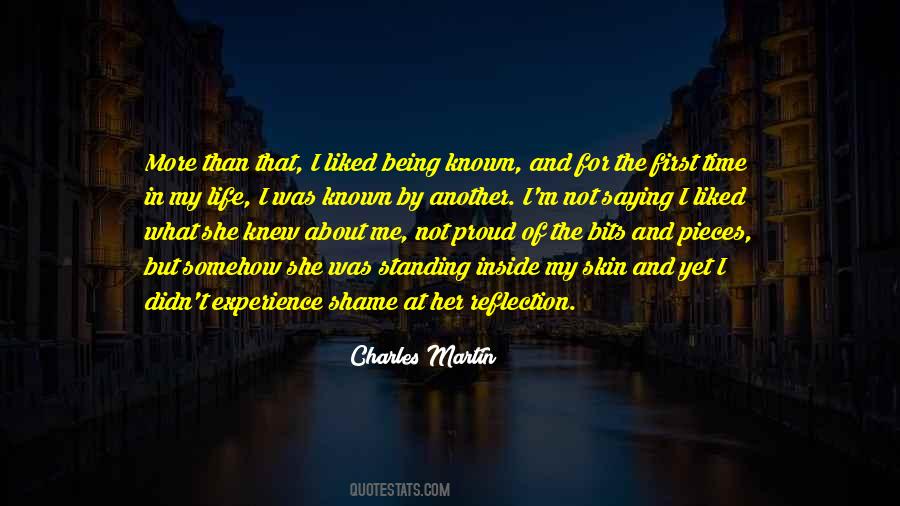 Reflection Of Me Quotes #1280153