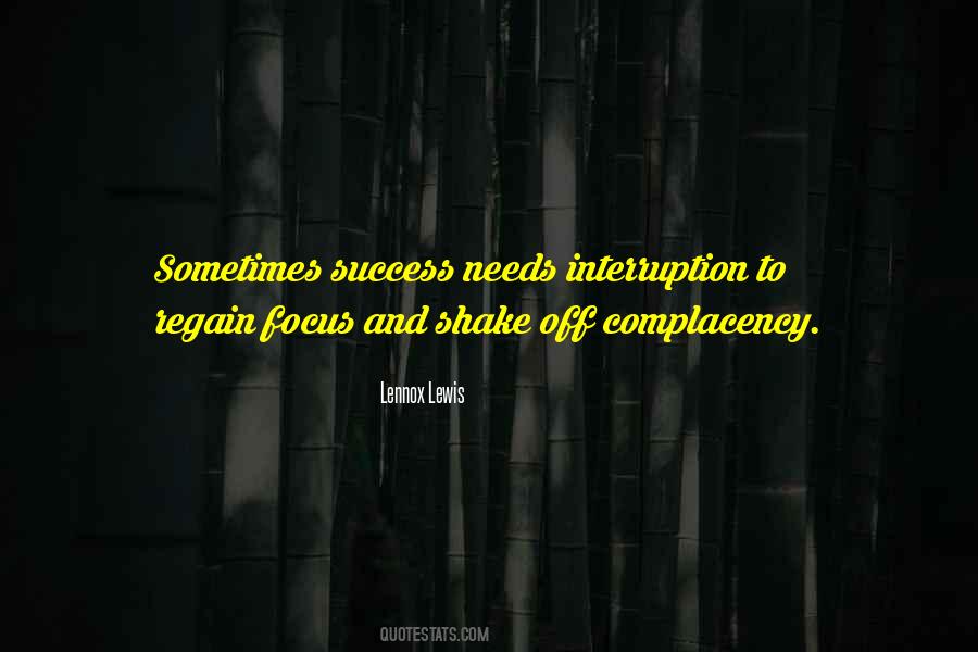 Regain Focus Quotes #165342