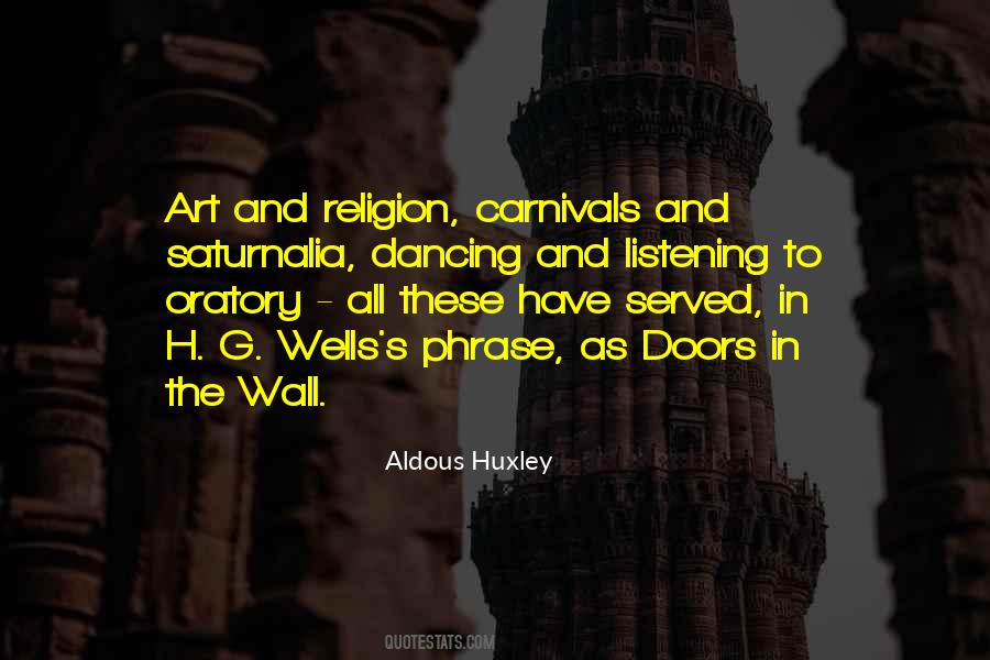Quotes About Aldous Huxley #128870
