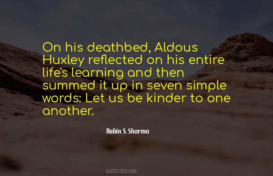 Quotes About Aldous Huxley #1396350