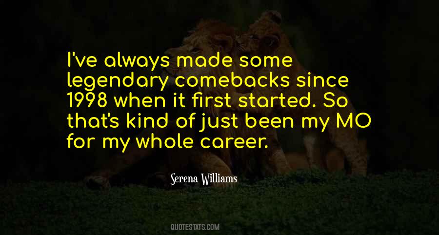 Quotes About Serena Williams #241221
