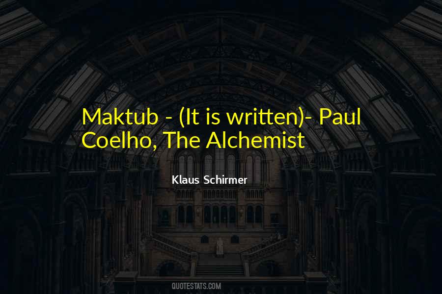 Quotes About Alchemist #417519