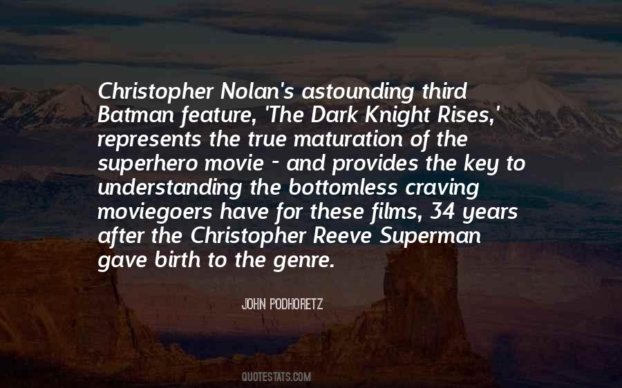 Quotes About Christopher Nolan #1170830
