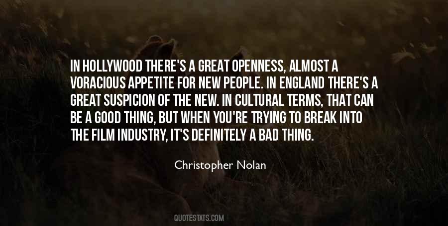 Quotes About Christopher Nolan #672788