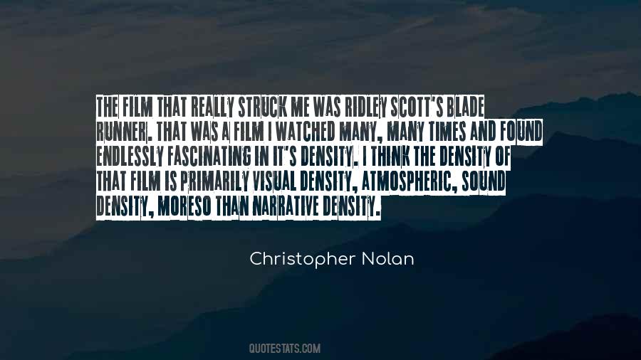 Quotes About Christopher Nolan #947786