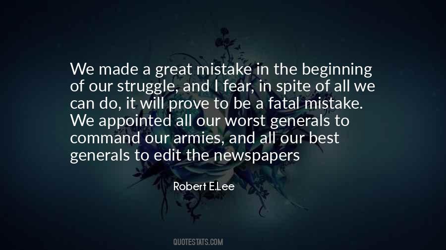 Quotes About Robert E Lee #746588