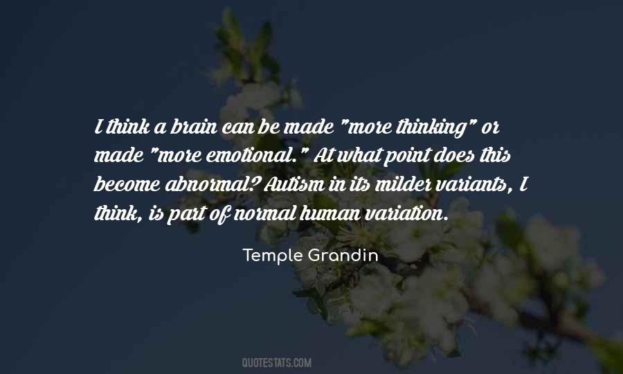 Quotes About Temple Grandin #326917