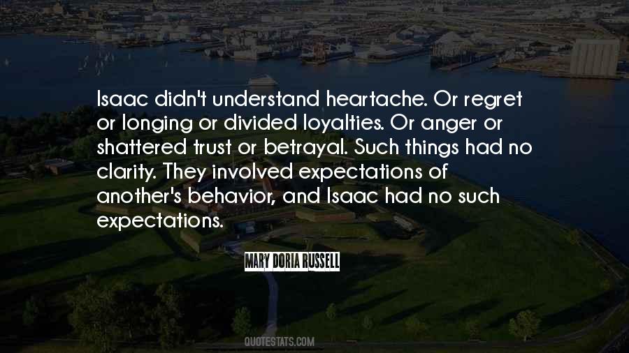 Regret And Anger Quotes #128158